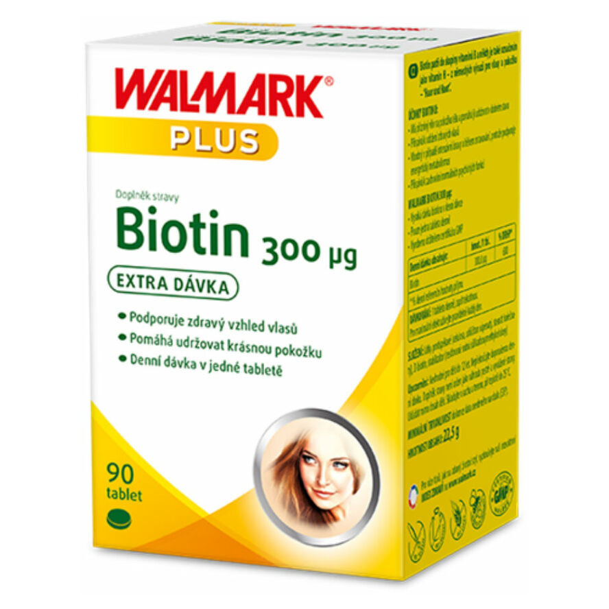 WALMARK Biotin 90 tablet, poškozený obal