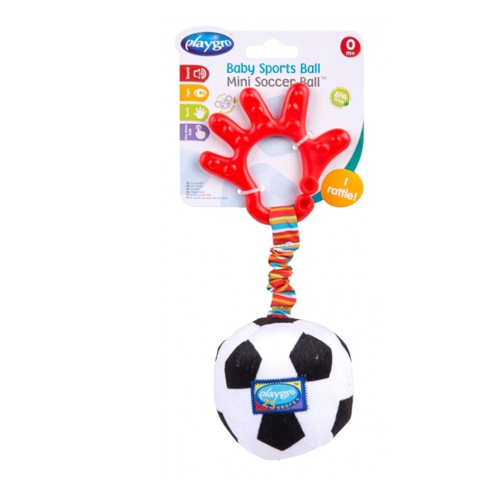 PLAYGRO Mini závěsný fotbalový míček, poškozený obal