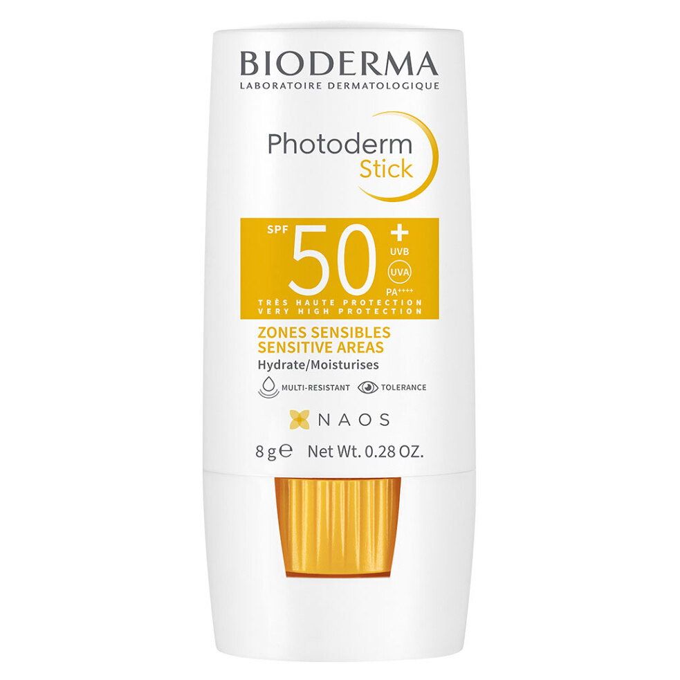 BIODERMA Photoderm Tyčinka na rty a citlivá místa SPF 50+ 8 g, poškozený obal