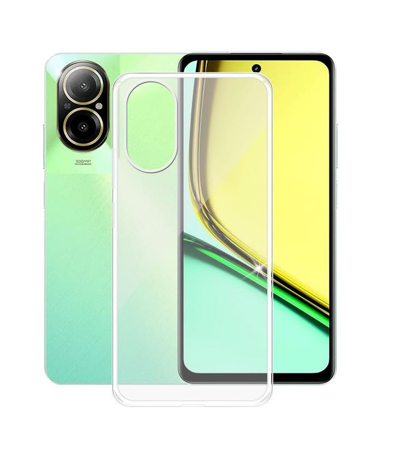 Kryt TopQ Realme C67 průhledný ultratenký 0,5 mm 128292