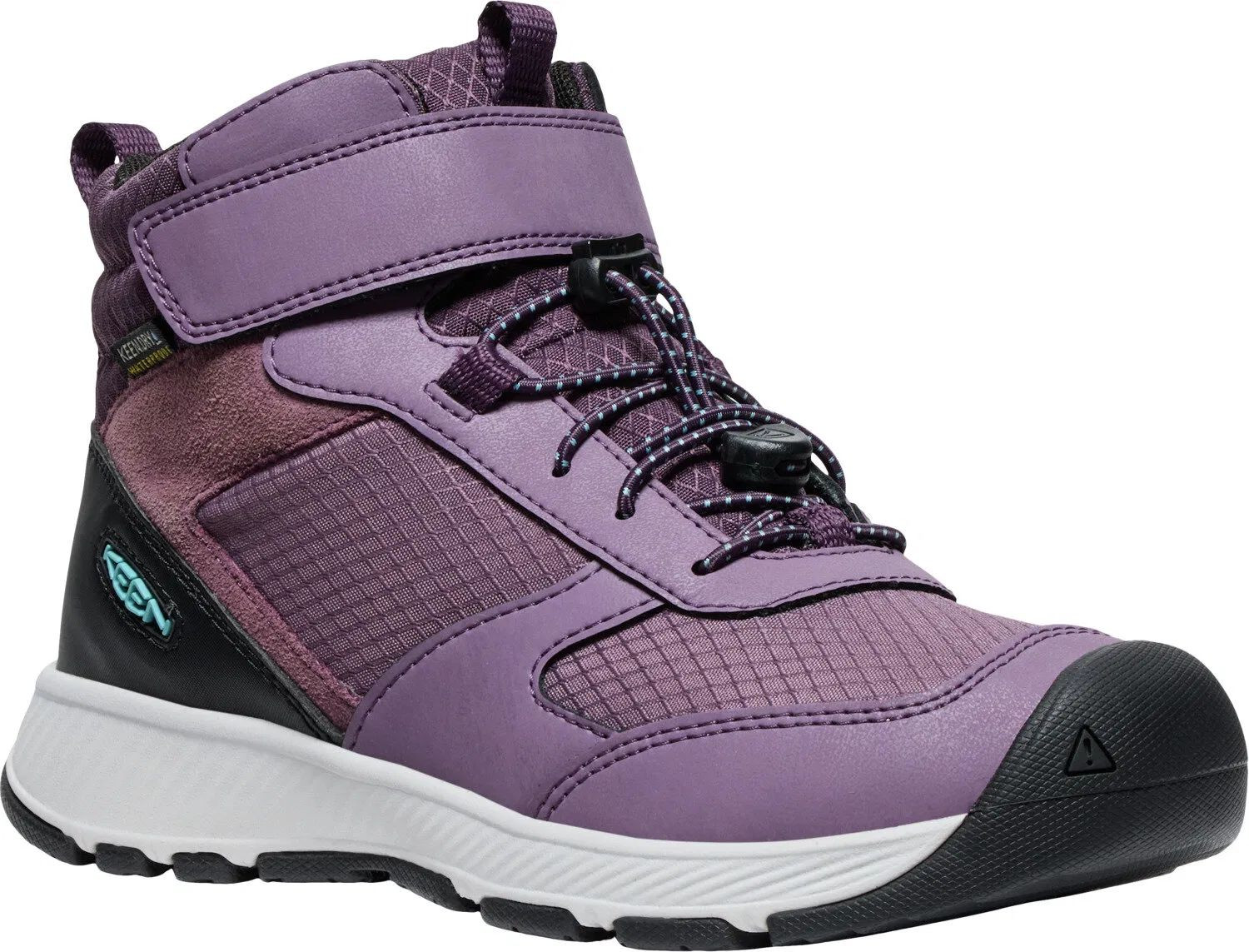 Keen SKUA MID WP YOUTH black plum/plum perfect Velikost: 35