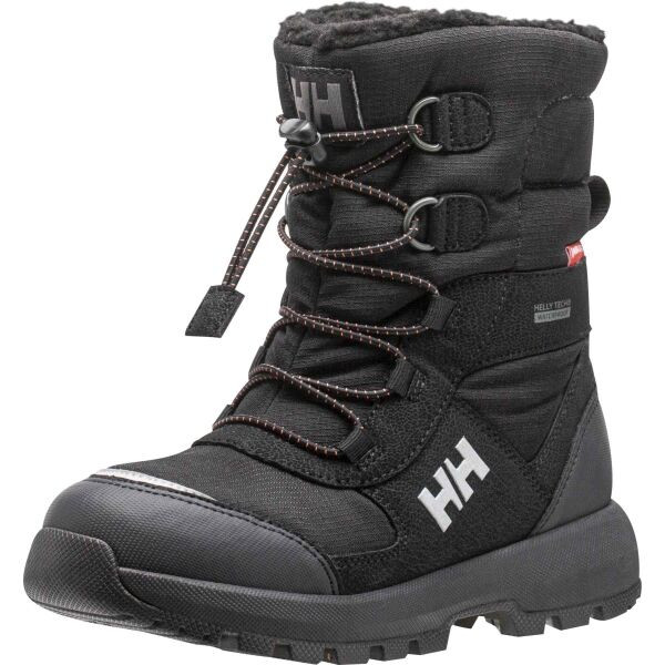 Helly Hansen JK SILVERTON BOOT HT Dětská zimní obuv, černá, velikost 36