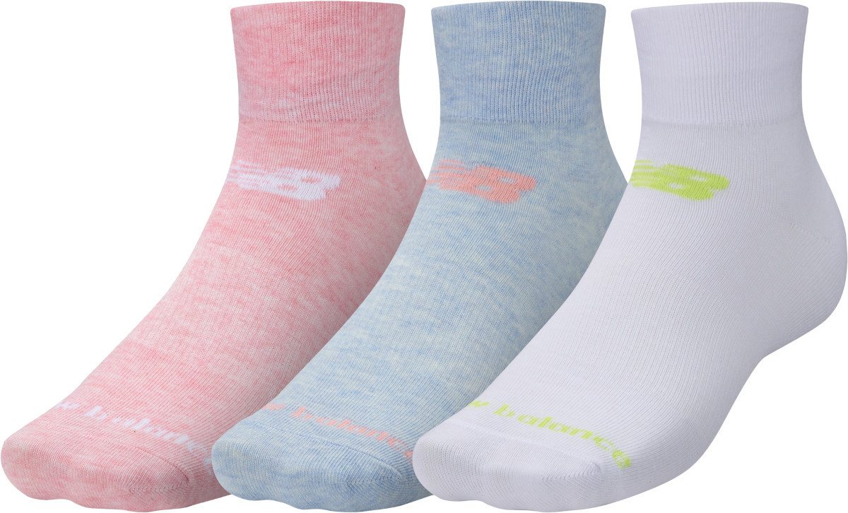 Ponožky New Balance Performance Cotton Flat Knit Ankle Socks 3 Pack