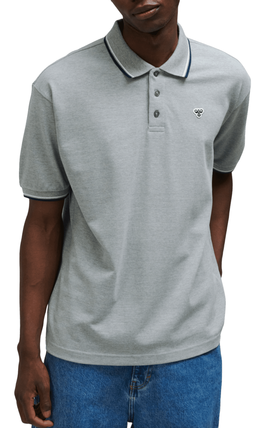 Triko Hummel hmlLOOSE POLO SHIRT S/S BEE