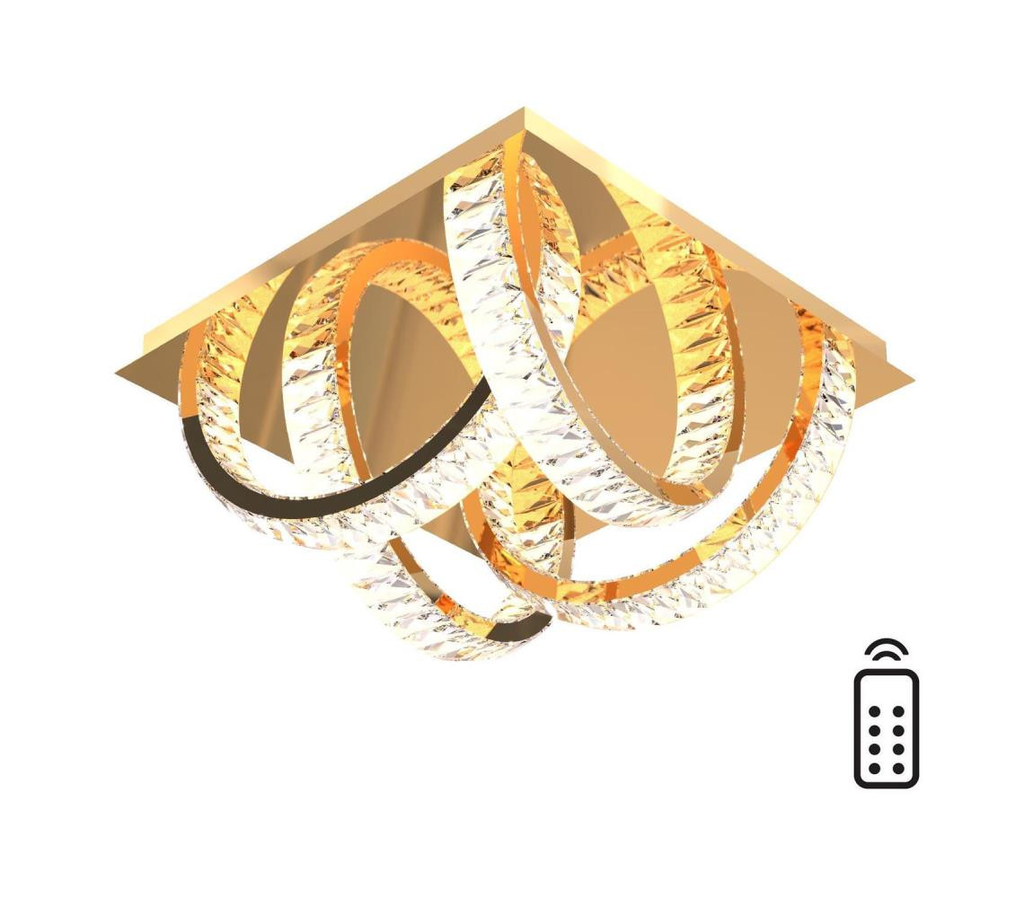 Zuma Line Zuma Line MX3274-4-3GT - LED Stropní svítidlo TULA LED/23,5W/230V zlatá