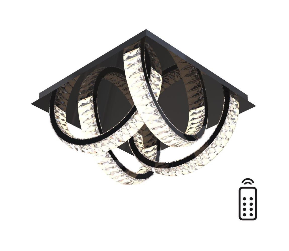 Zuma Line Zuma Line MX3274-4-3BCT - LED Stropní svítidlo TULA LED/23,5W/230V černá