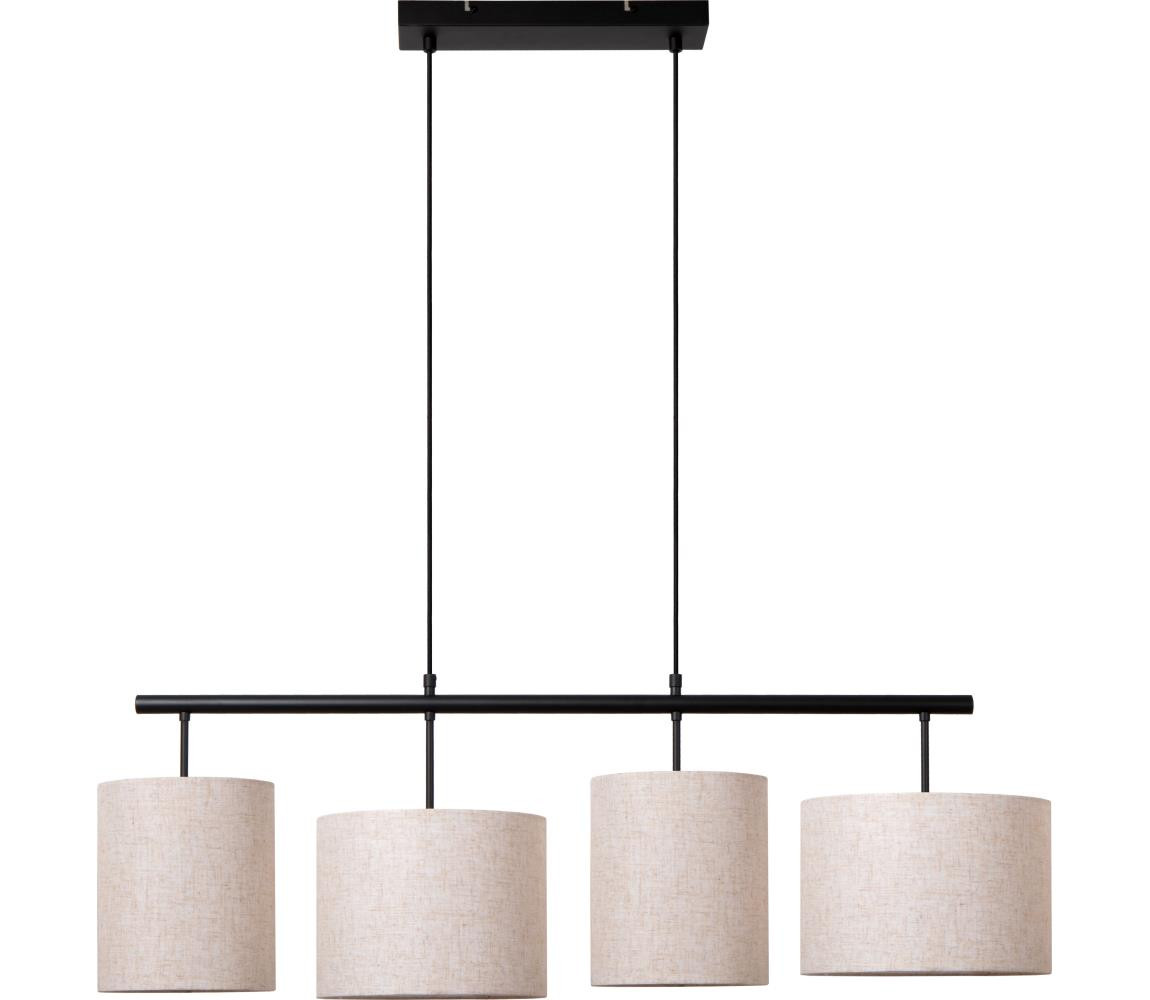 Lucide Lucide 45409/04/38 - Lustr na lanku MAYA 4xE27/40W/230V krémová