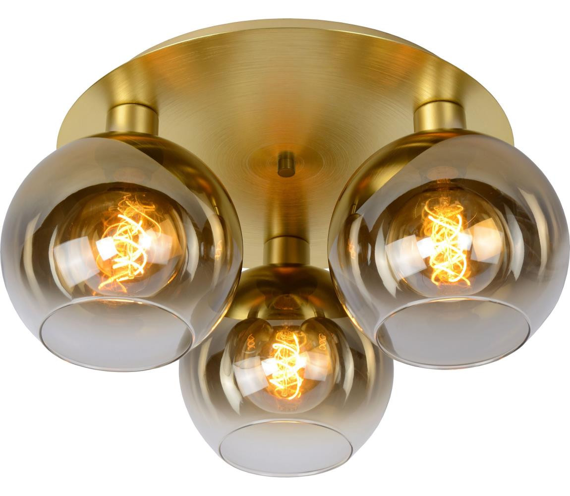 Lucide Lucide 74114/03/02 - Stropní svítidlo MARIUS 3xE27/40W/230V zlatá