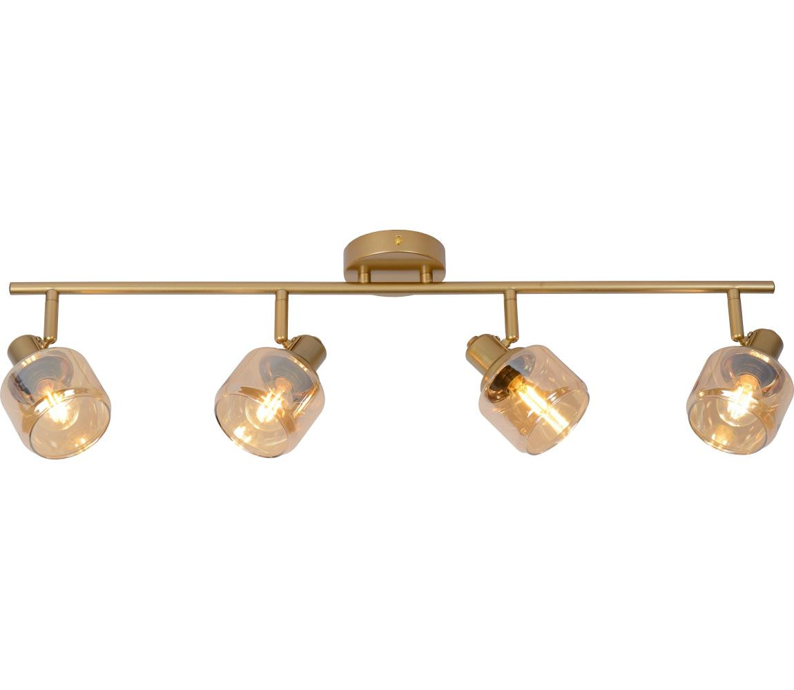 Lucide Lucide 77979/04/02 - Bodové svítidlo BJORN 4xE14/40W/230V zlatá