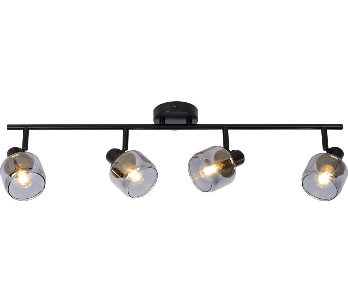 Lucide Lucide 77979/04/30 - Bodové svítidlo BJORN 4xE14/40W/230V černá