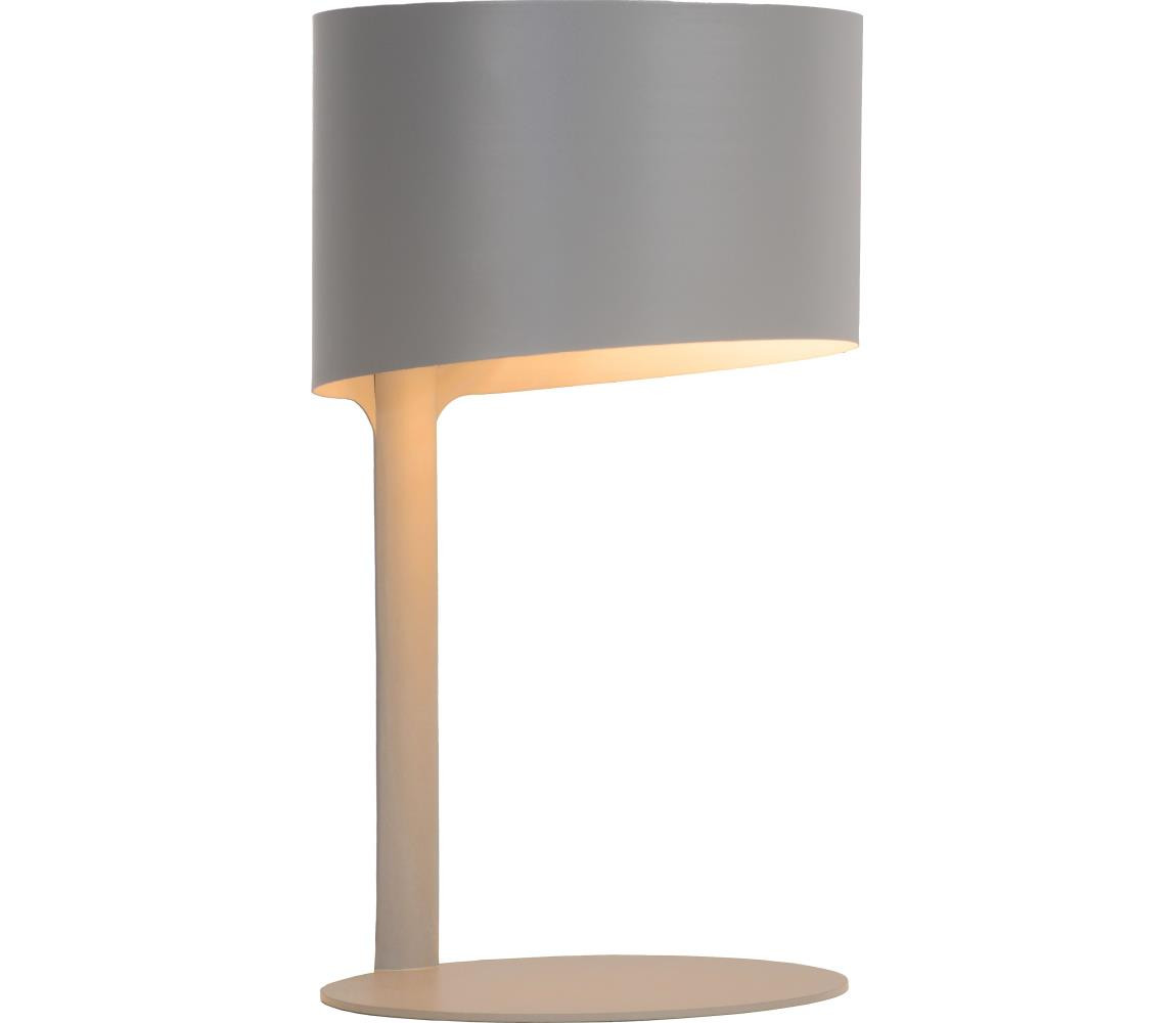Lucide Lucide 45504/01/36 - Stolní lampa KNULLE 1xE14/40W/230V šedá