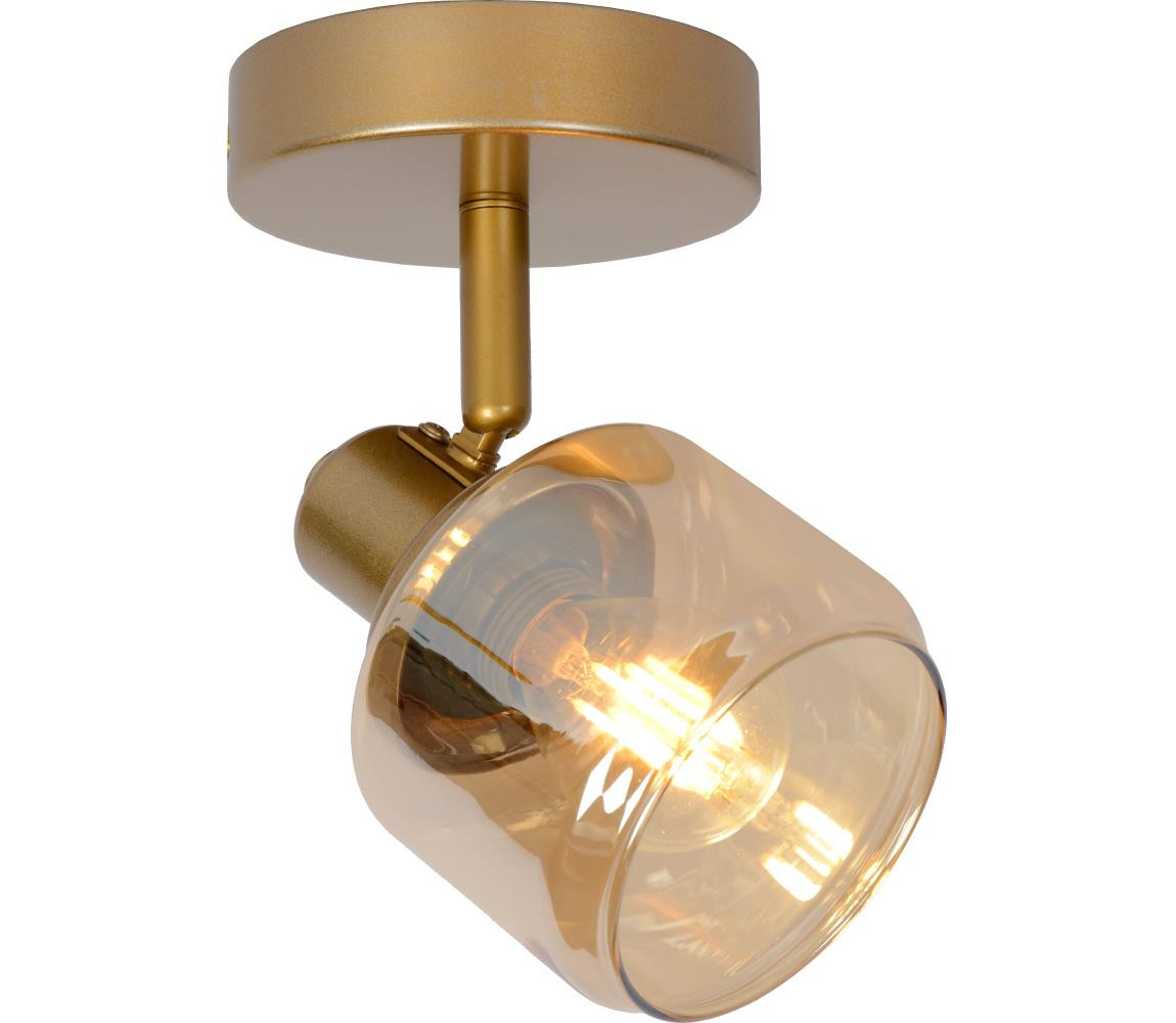 Lucide Lucide 77979/01/02 - Bodové svítidlo BJORN 1xE14/40W/230V zlatá