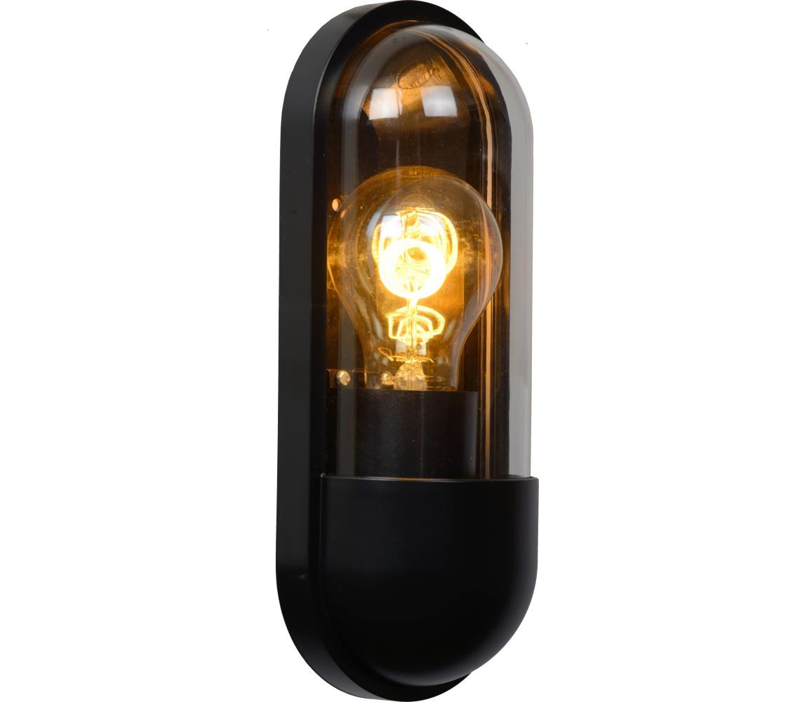 Lucide Lucide 29897/01/30 - Venkovní nástěnné svítidlo CAPSULE 1xE27/15W/230V IP54