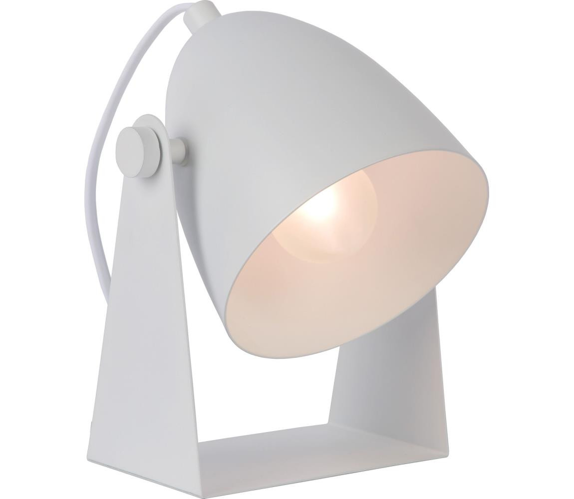 Lucide Lucide 45564/01/31 - Stolní lampa CHAGO 1xE14/40W/230V bílá