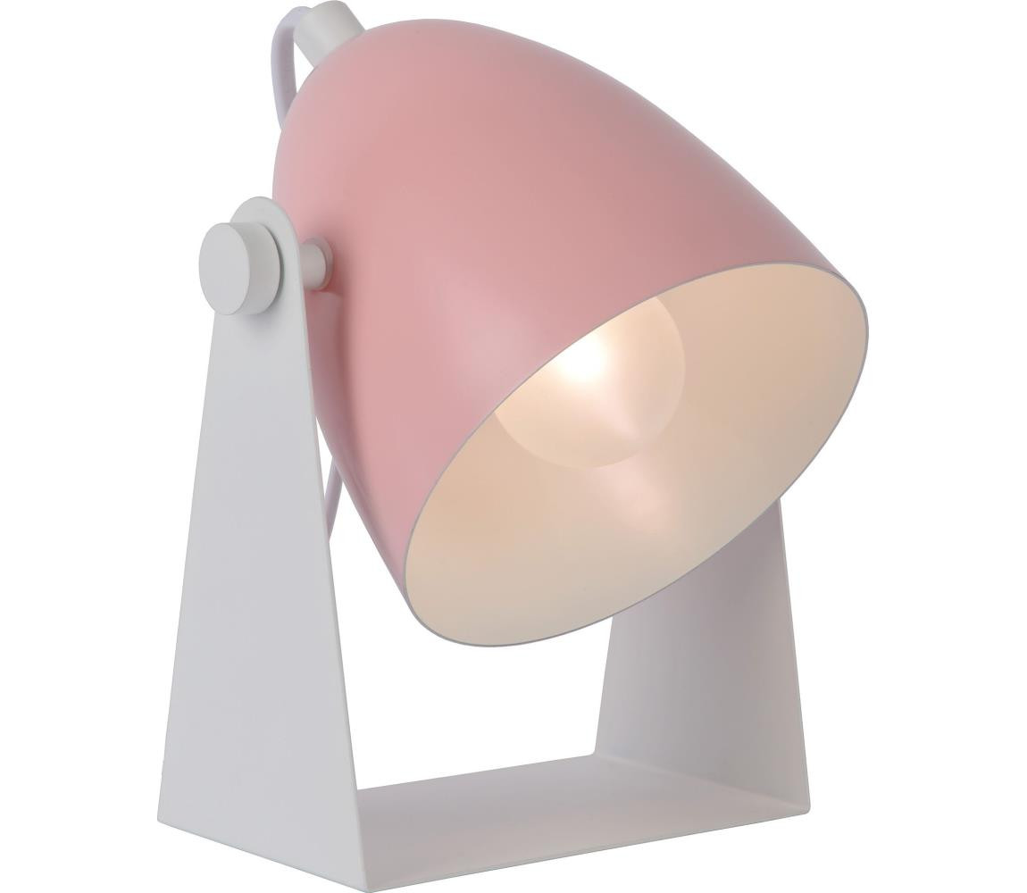 Lucide Lucide 45564/01/66 - Stolní lampa CHAGO 1xE14/40W/230V růžová