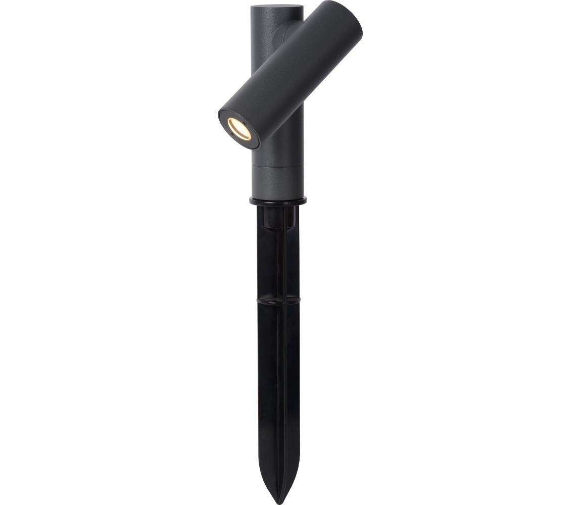 Lucide Lucide 27894/05/29 -LED Venkovní lampa TATUM LED/4,5W/230V IP65 39,5 cm antracit