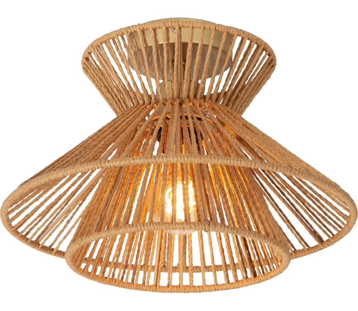 Lucide Lucide 10120/32/72 - Stropní svítidlo TASMAN 1xE27/60W/230V béžová