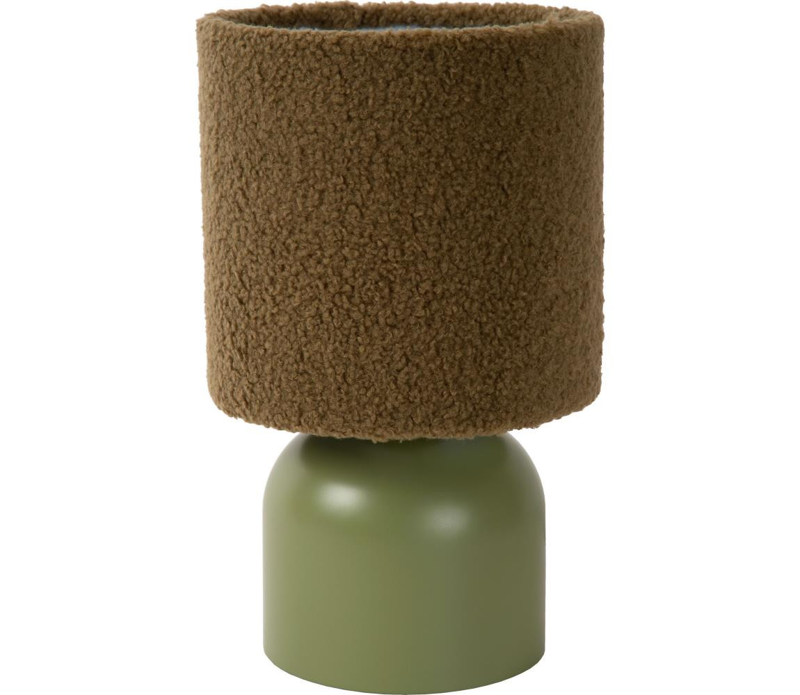 Lucide Lucide 10516/01/33 - Stolní lampa WOOLLY 1xE14/40W/230V zelená
