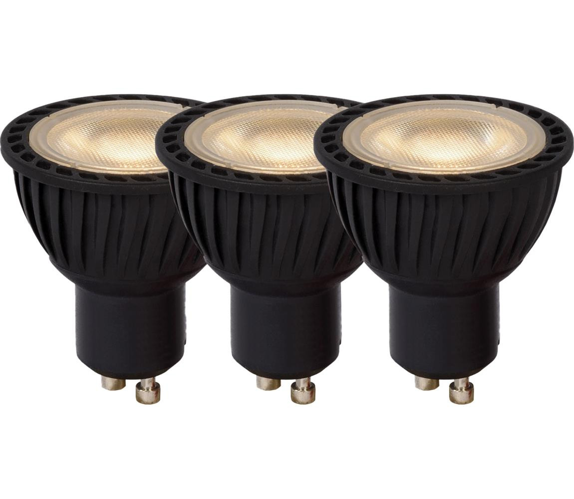 Lucide SADA 3x LED Stmívatelná žárovka MR16 GU10/5W/230V 3000K - Lucide 49006/15/30