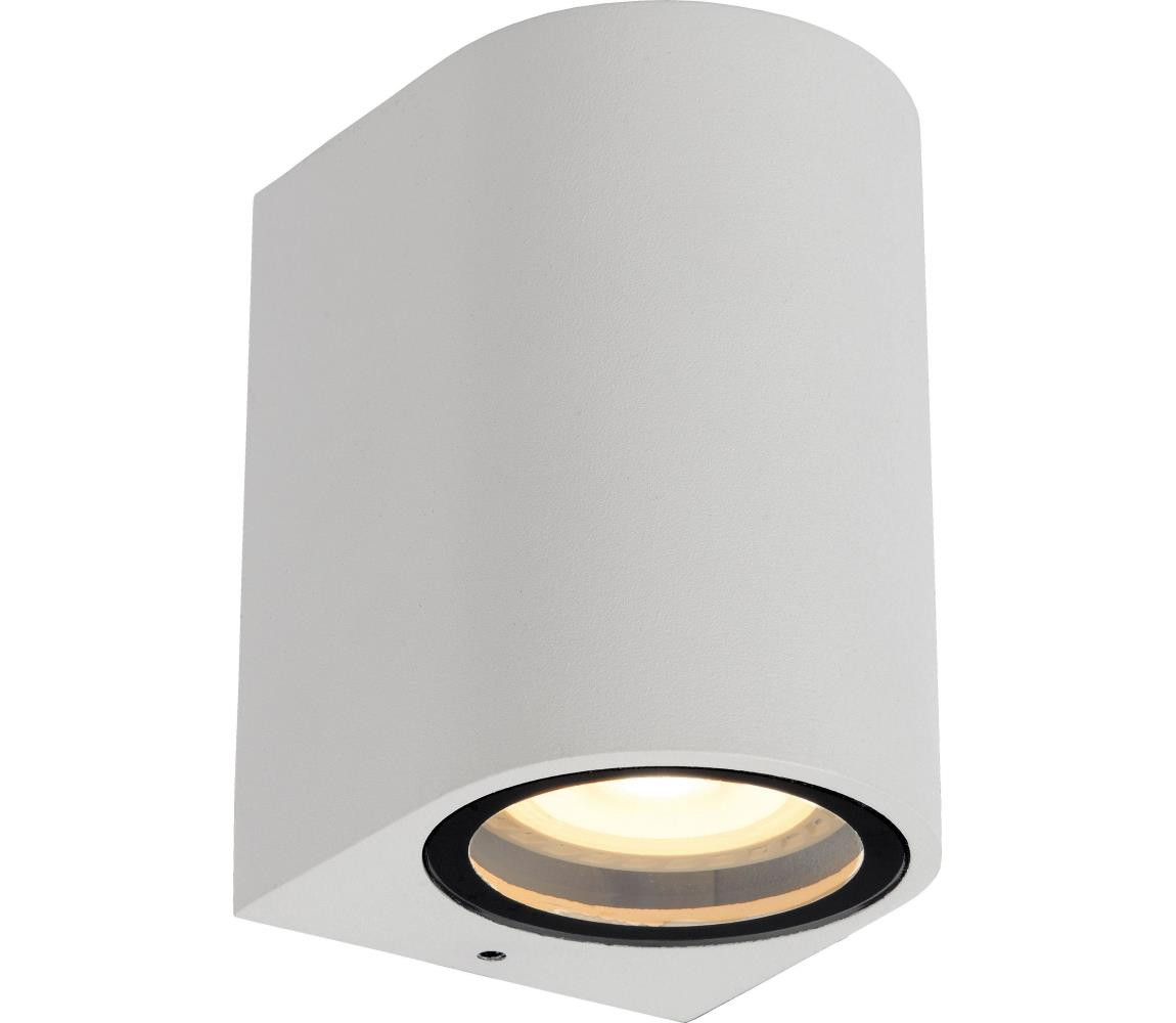 Lucide Lucide 69801/01/31 - Venkovní nástěnné svítidlo ZARO 1xGU10/35W/230V IP44 bílá