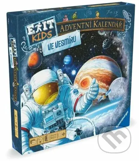 Exit Kids: Adventný kalendár - Ve vesmíru - Ravensburger