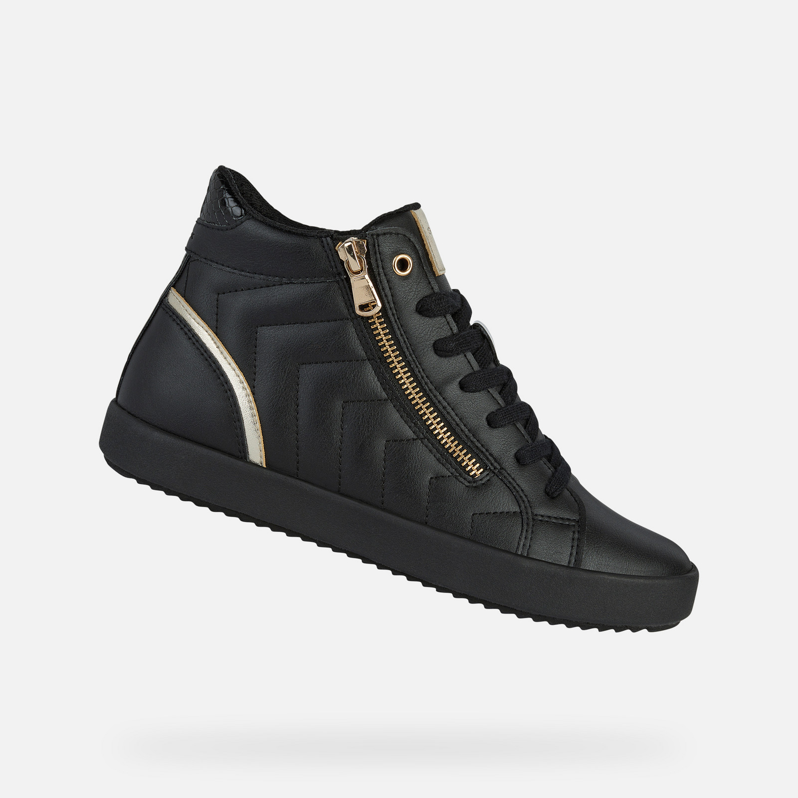 GEOX Černé dámské tenisky Blomiee - Dámské