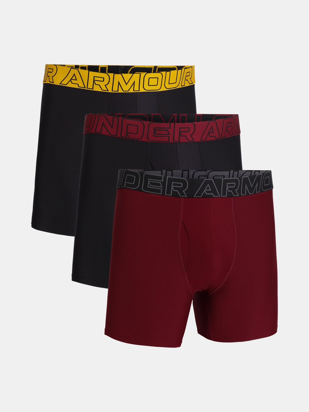 Under Armour Pánské boxerky M UA Perf Tech 6in - 3pk - Pánské