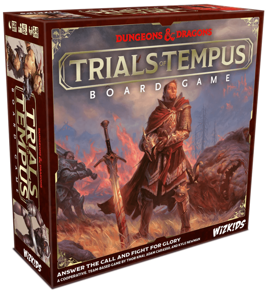 WizKids Dungeons & Dragons: Trials of Tempus Board Game – Premium Edition - EN