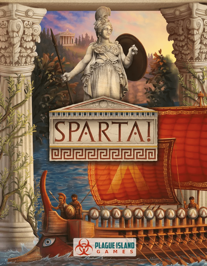 Plague Island Games SPARTA!: Struggle for Greece – Standard Edition - EN