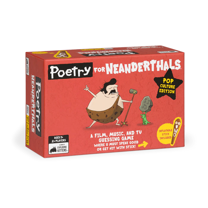 Exploding Kittens Poetry for Neanderthals: Pop Culture Edition - EN