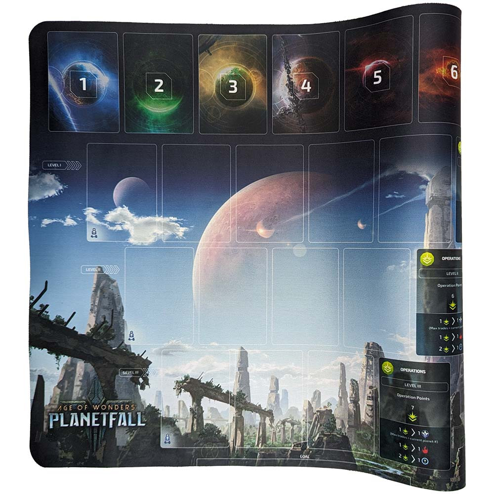 Arcane Wonders Age of Wonders: Planetfall – Playmat - EN