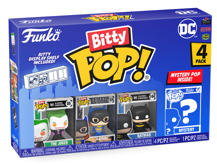 Funko Bitty Pop! DC - The Joker 4-Pack