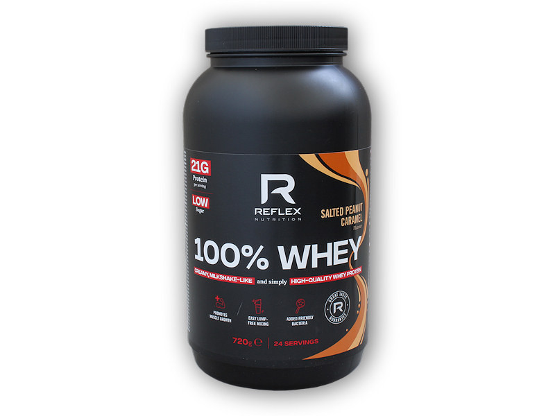 Reflex Nutrition 100% Whey Protein 720g NEW Varianta: čokoláda