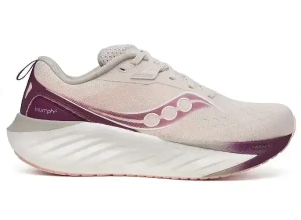 Saucony Triumph 22 dámská obuv Moon/Eggplant vel. UK 4,5 / EU 37,5