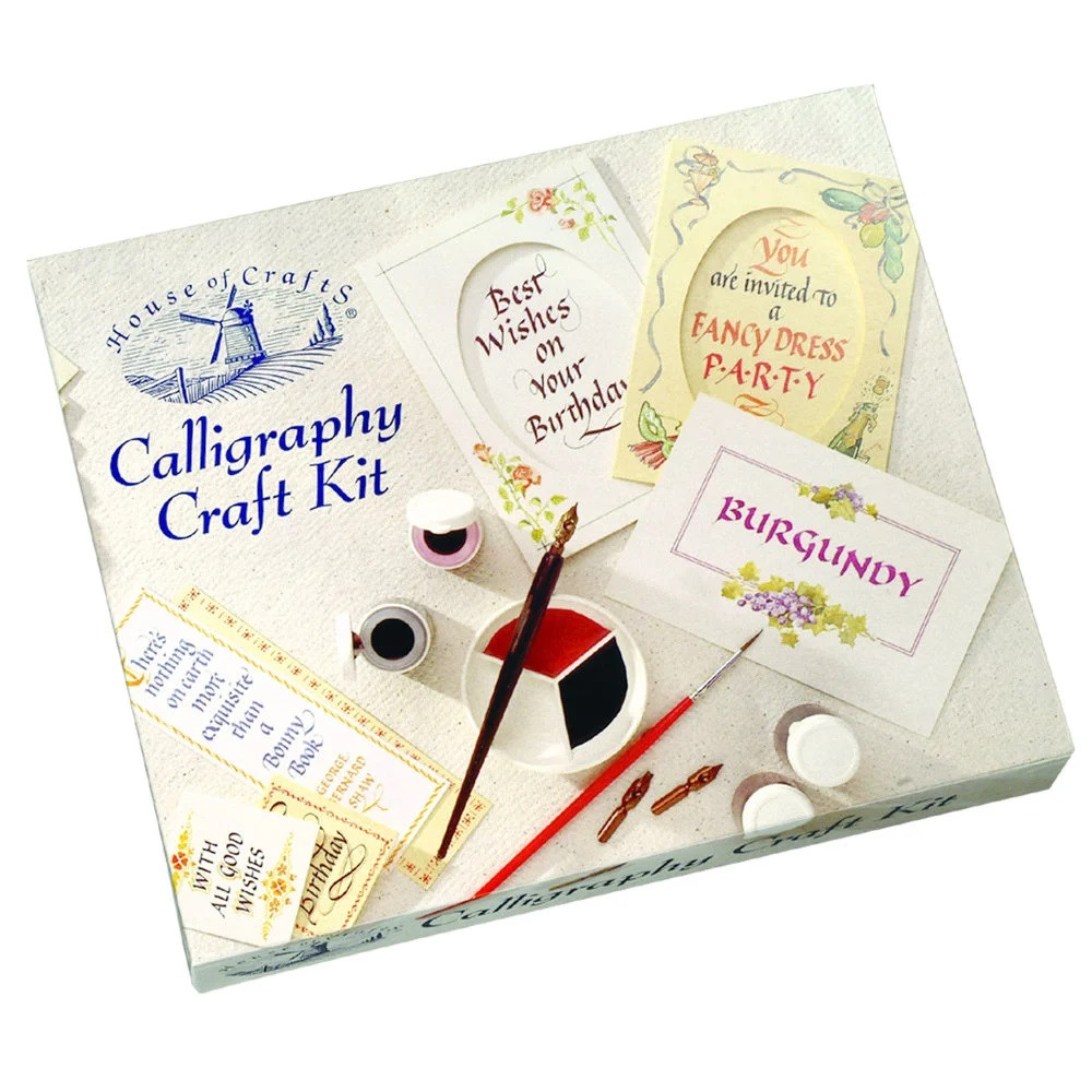 House of Crafts, HC180, Calligraphy Craft Kit, kaligrafická sada