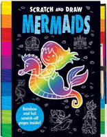 Scratch and Draw Mermaids - Scratch Art Activity Book (Isaacs Connie)(Pevná vazba)
