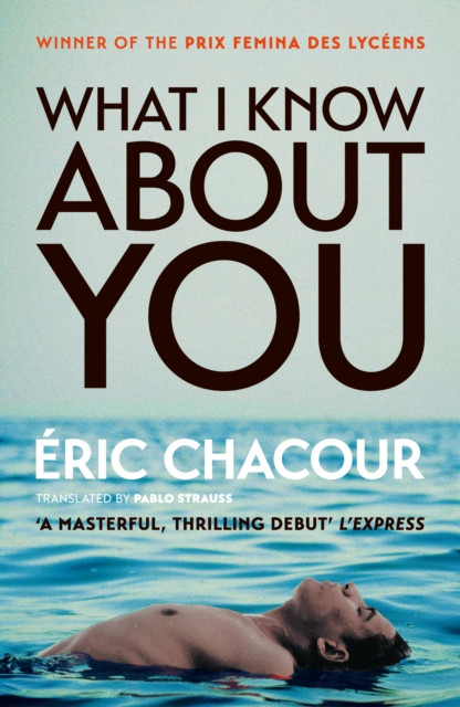 What I Know About You (Chacour Eric)(Paperback / softback)