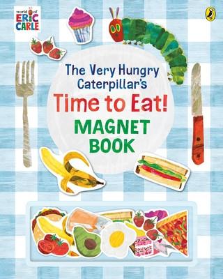 Very Hungry Caterpillars Time to Eat! Magnet Book (Carle Eric)(Board book)
