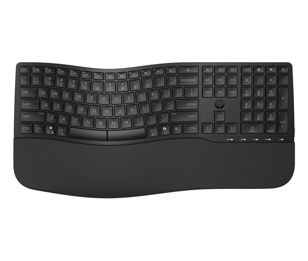 Bezdrátová klávesnice HP 680 Comfort Dual-Mode (8T6L8AA#BCM)