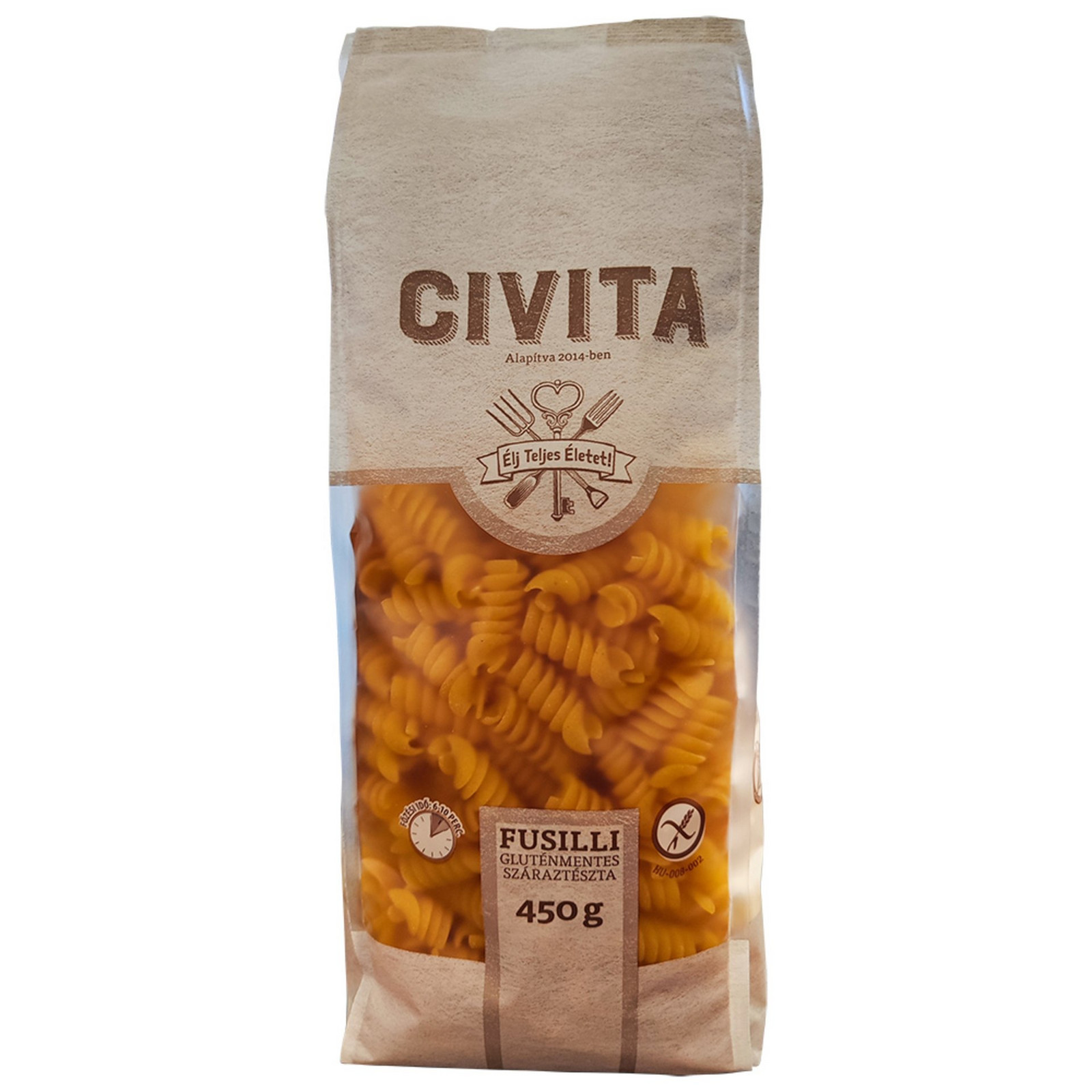 Civita Vřetena bez lepku 450 g