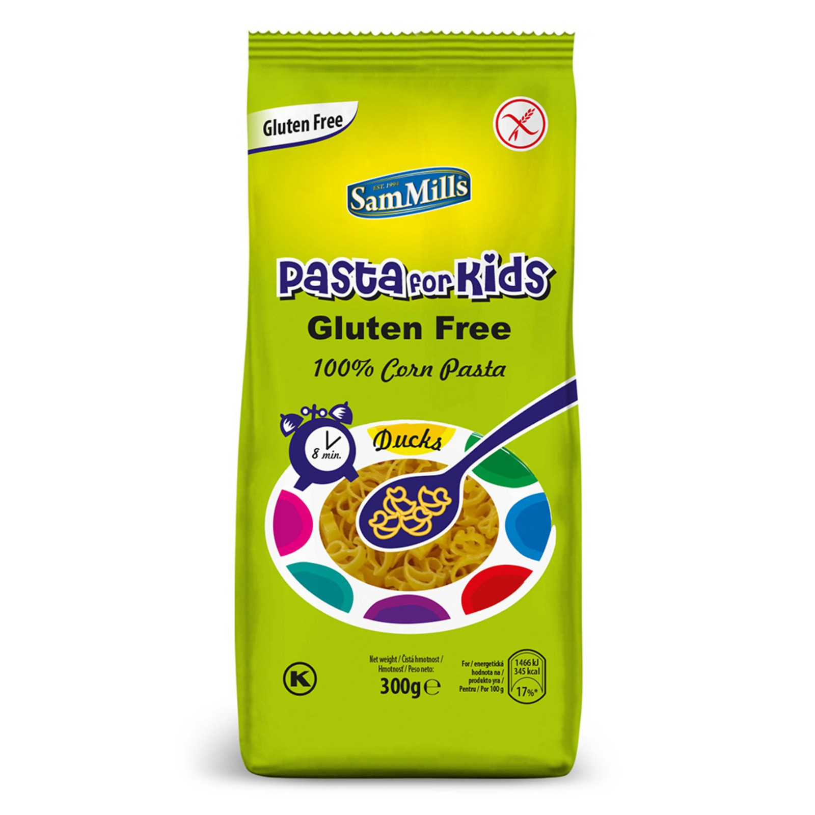 Sam Mills Kukuřičné těstoviny - kachničky 300 g