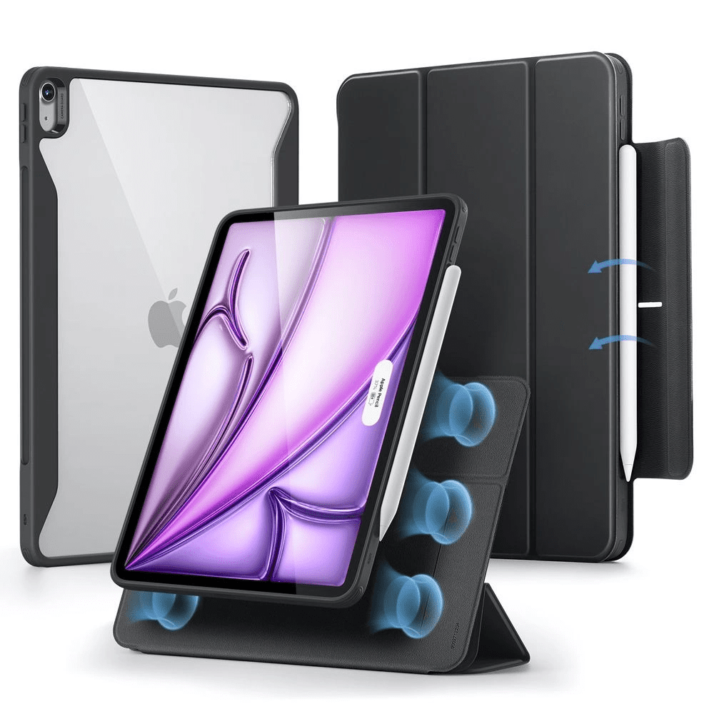 Hybridní pouzdro ESR Rebound pro iPad Air 13'' 2024 - černé 4894240193808