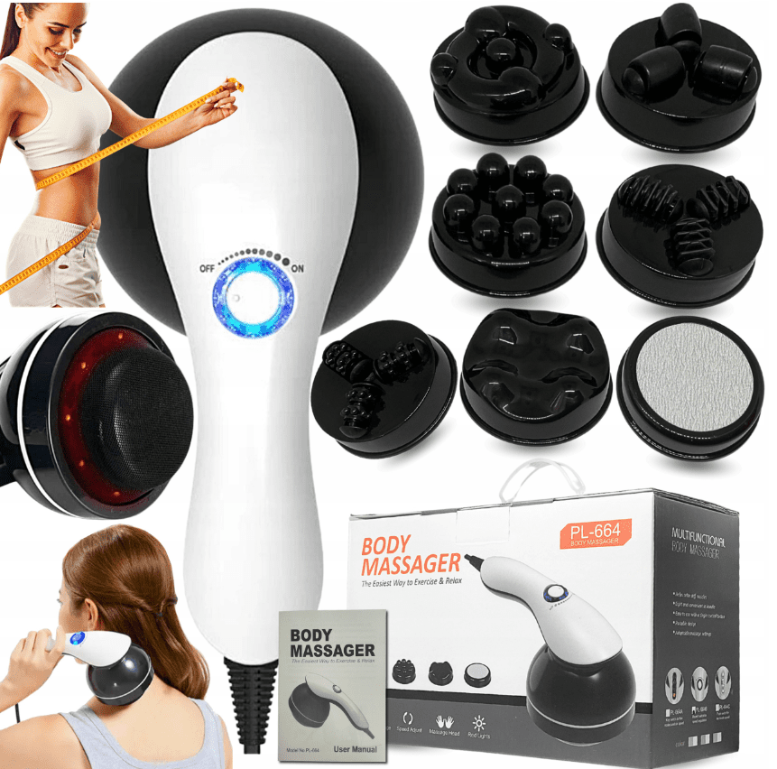 Interlook BM-667 | Hubnoucí masážní pistole | 7 tipů