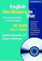 English Vocabulary in Use Second Edition Pre-intermediate / Intermediate on CD-Rom (single User) - Lynda Edwards