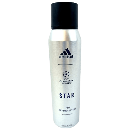 ADIDAS UEFA Champions League Star antiperspirant sprej pro muže 150 ml