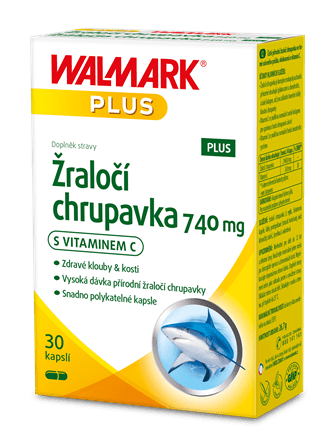 WALMARK žraločí chrupavka 740mg cps.30 30 tablet