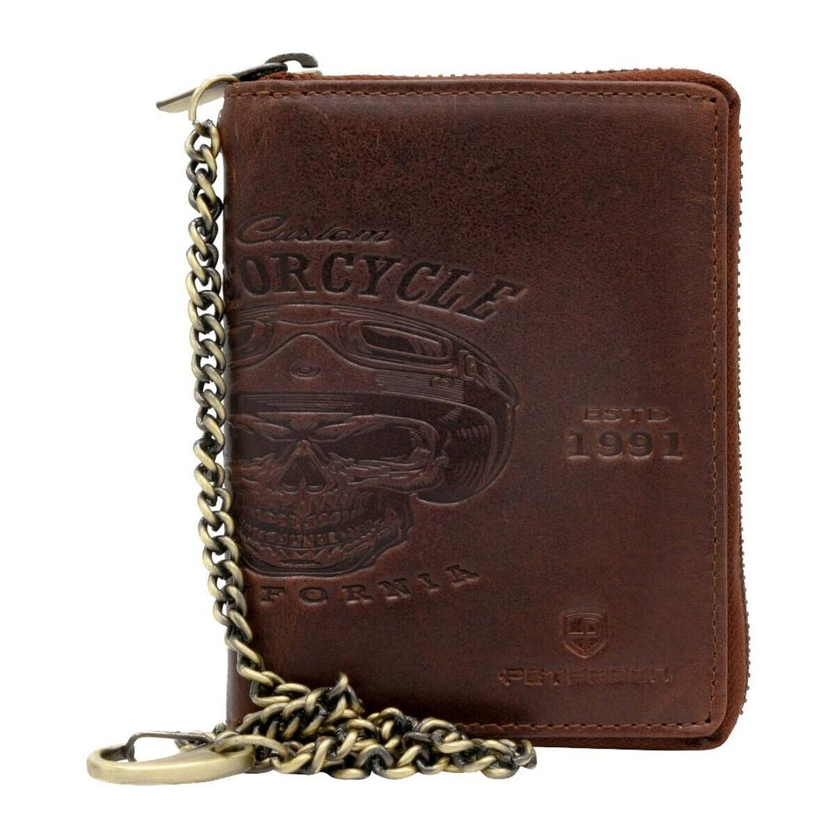 Peterson  Pánská peněženka Iraimrial tmavě hnědá  Hnědá