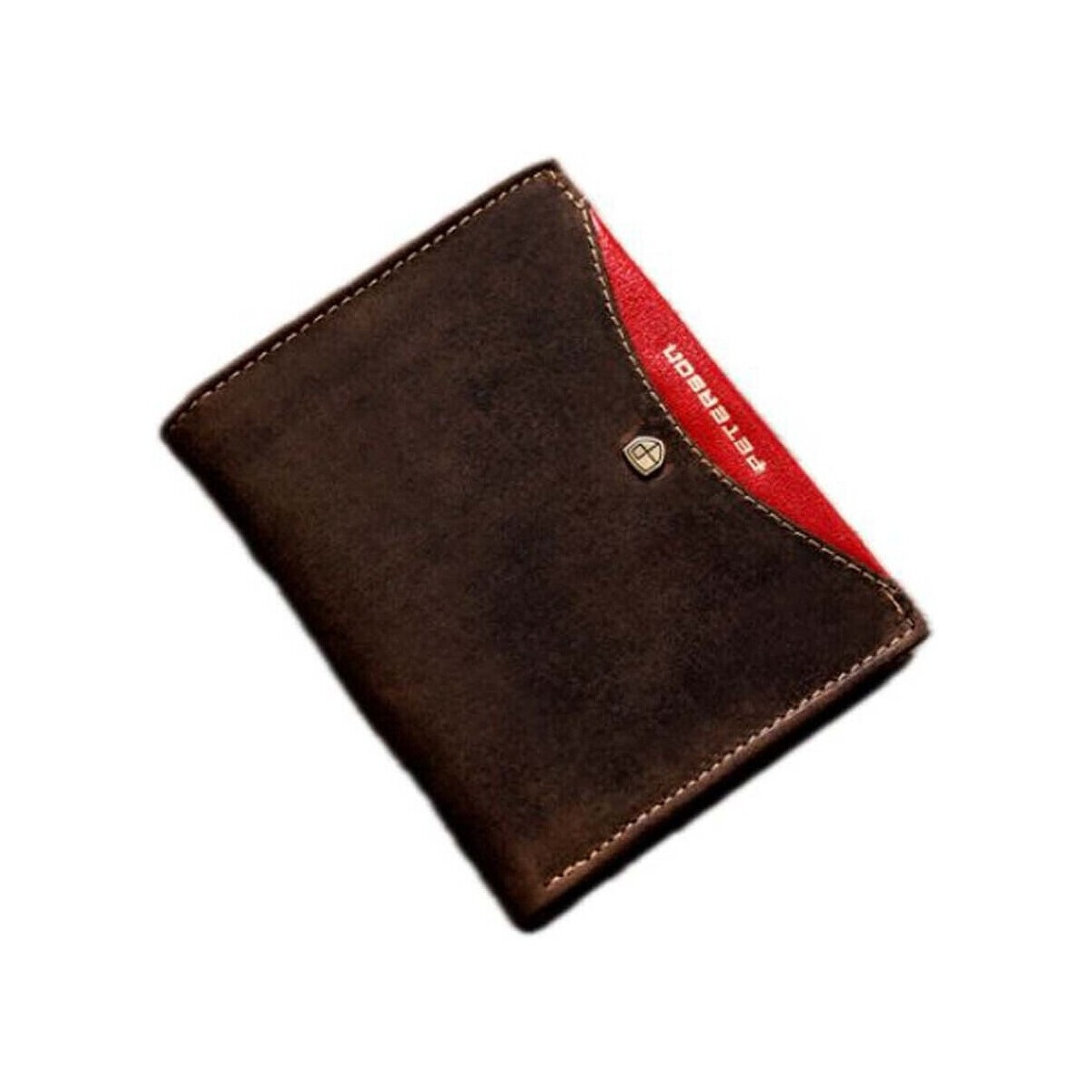 Peterson  Pánská peněženka Gomphrosrial tmavě hnědá  Hnědá