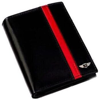 Peterson  Pánská peněženka Eekoyo černo-červená  Černá