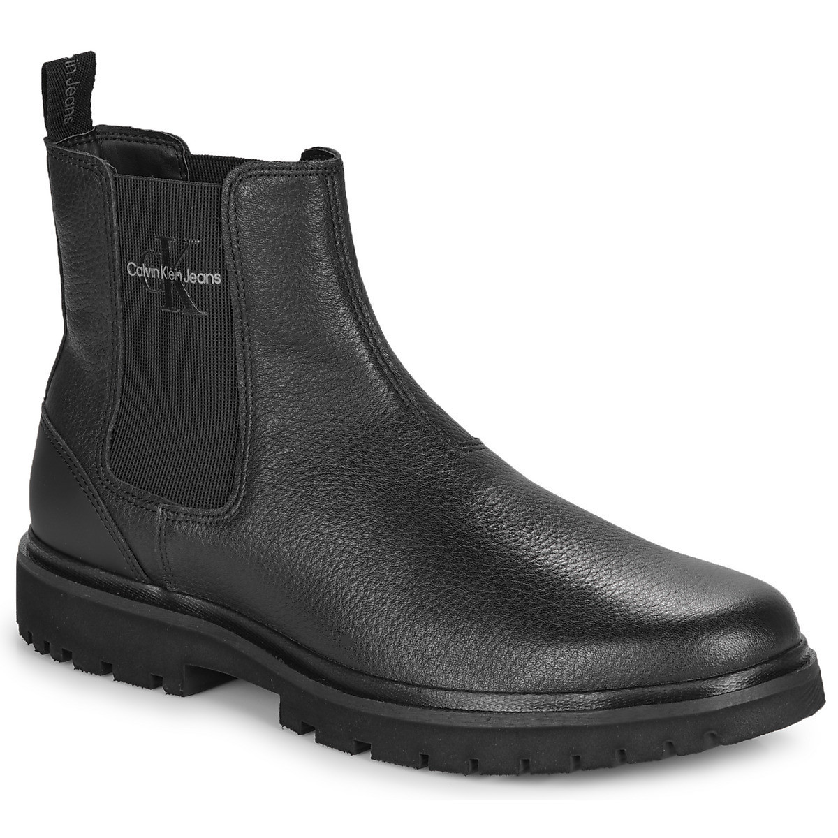 Calvin Klein Jeans  EVA MID CHELSEA BOOT  Černá